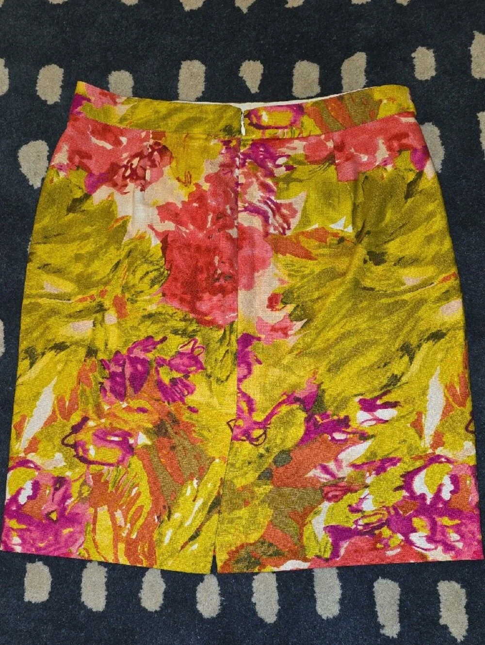 Floral Pencil Multicolor Skirt